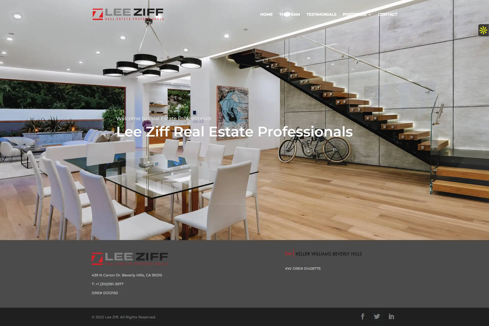 Real Estate Website Portfolio | Nestorix