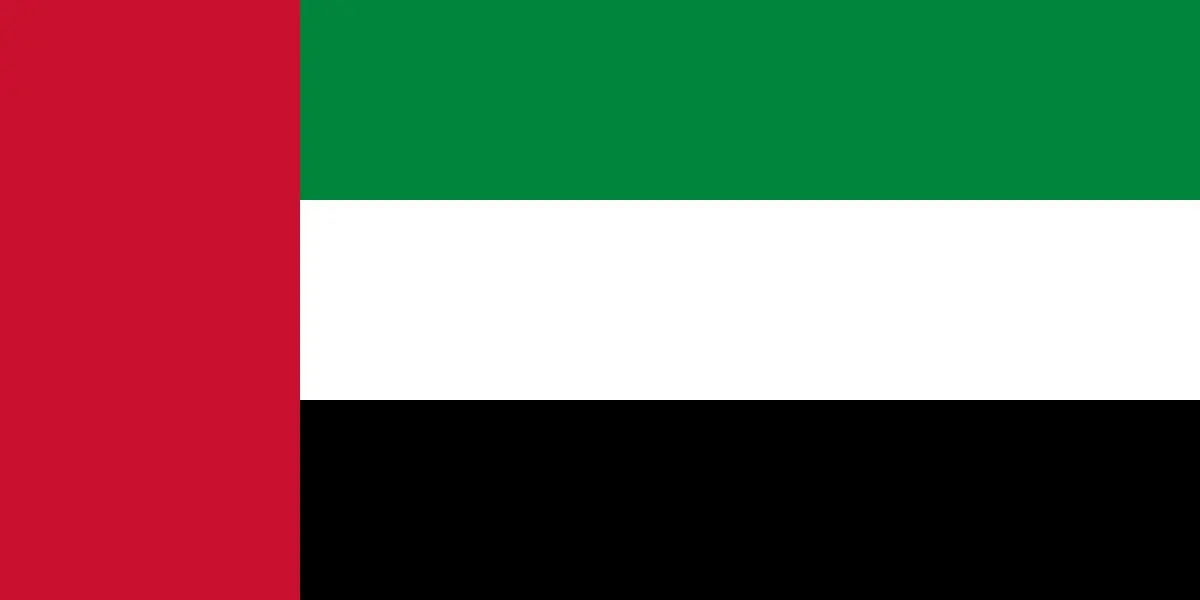 United Arab Emirates Flag