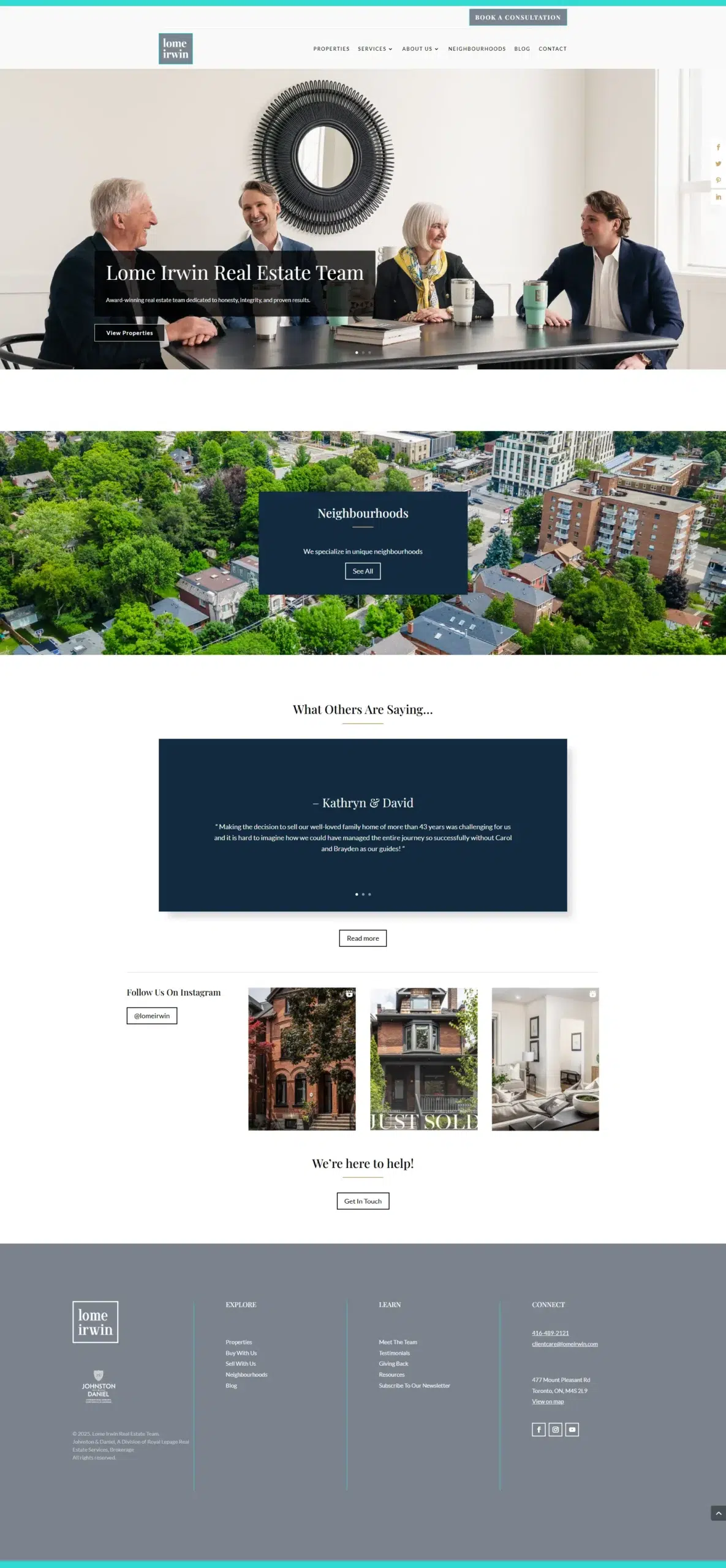 Home _ Lome Irwin Real Estate Team